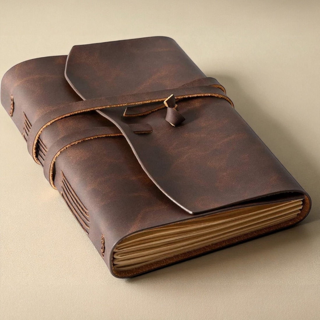 Buffalo Leather Medieval Journal