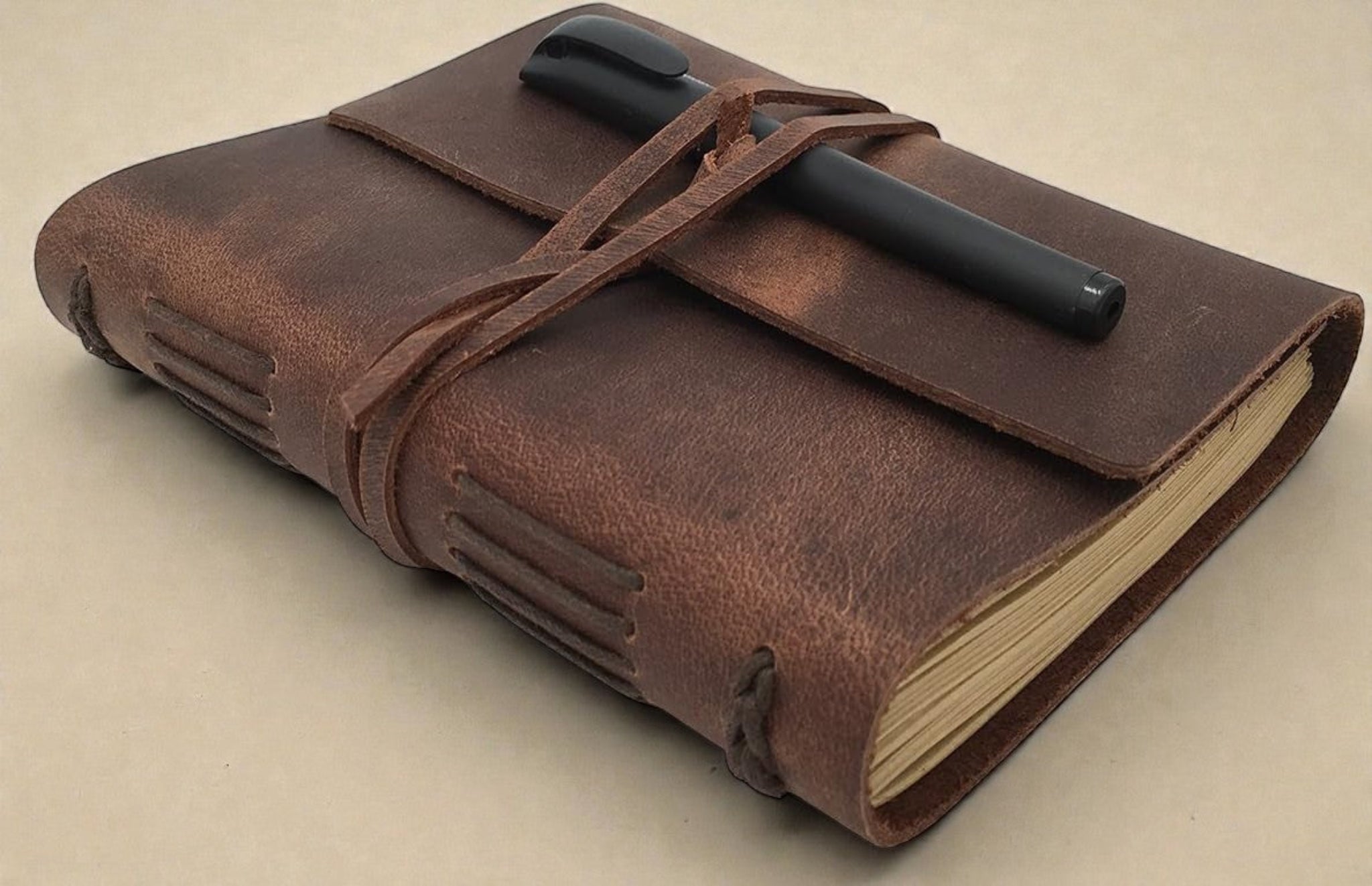Buffalo Leather Medieval Journal