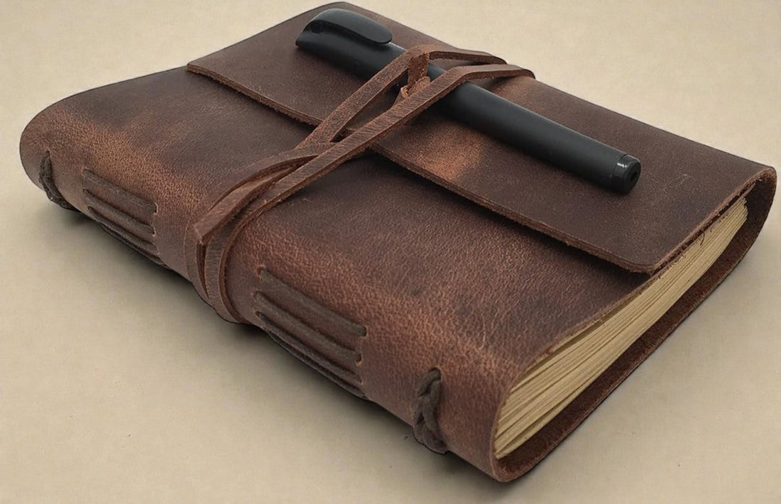 Buffalo Leather Medieval Journal