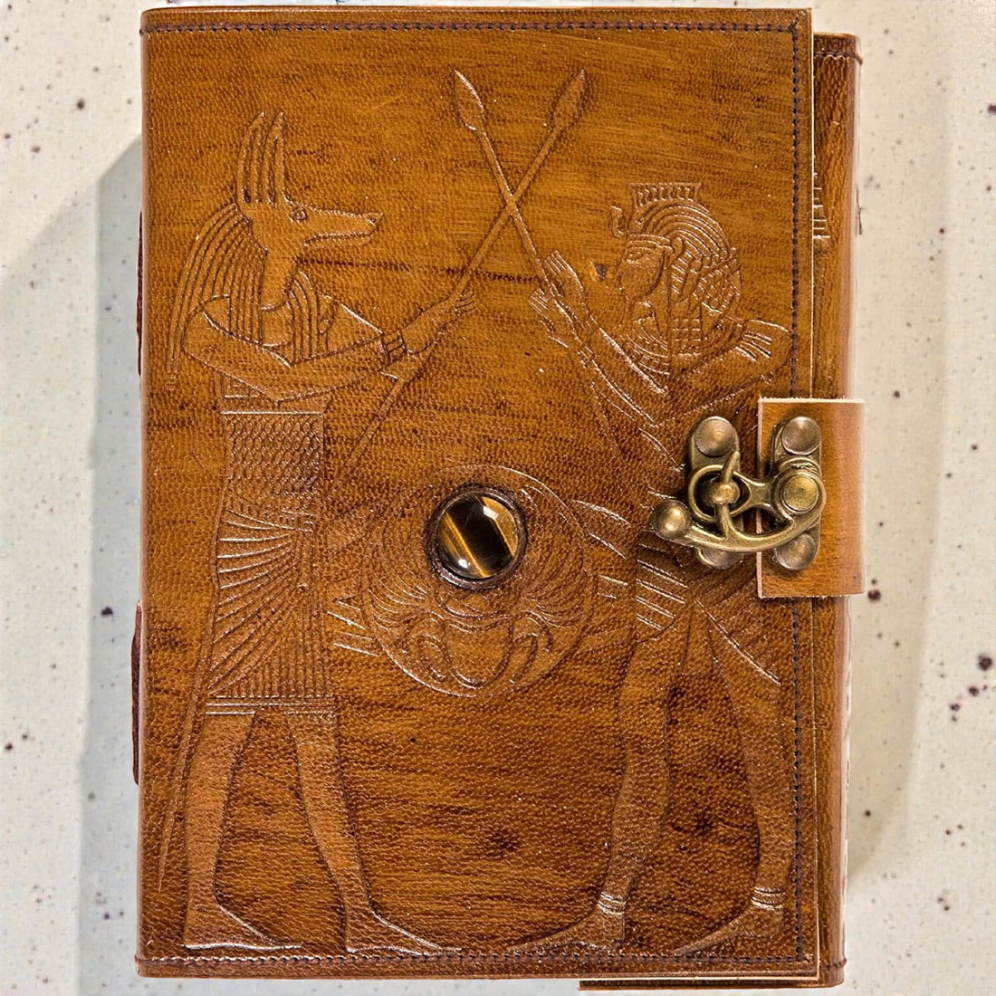 Ancient Egyptian King Pharaoh Leather Journal