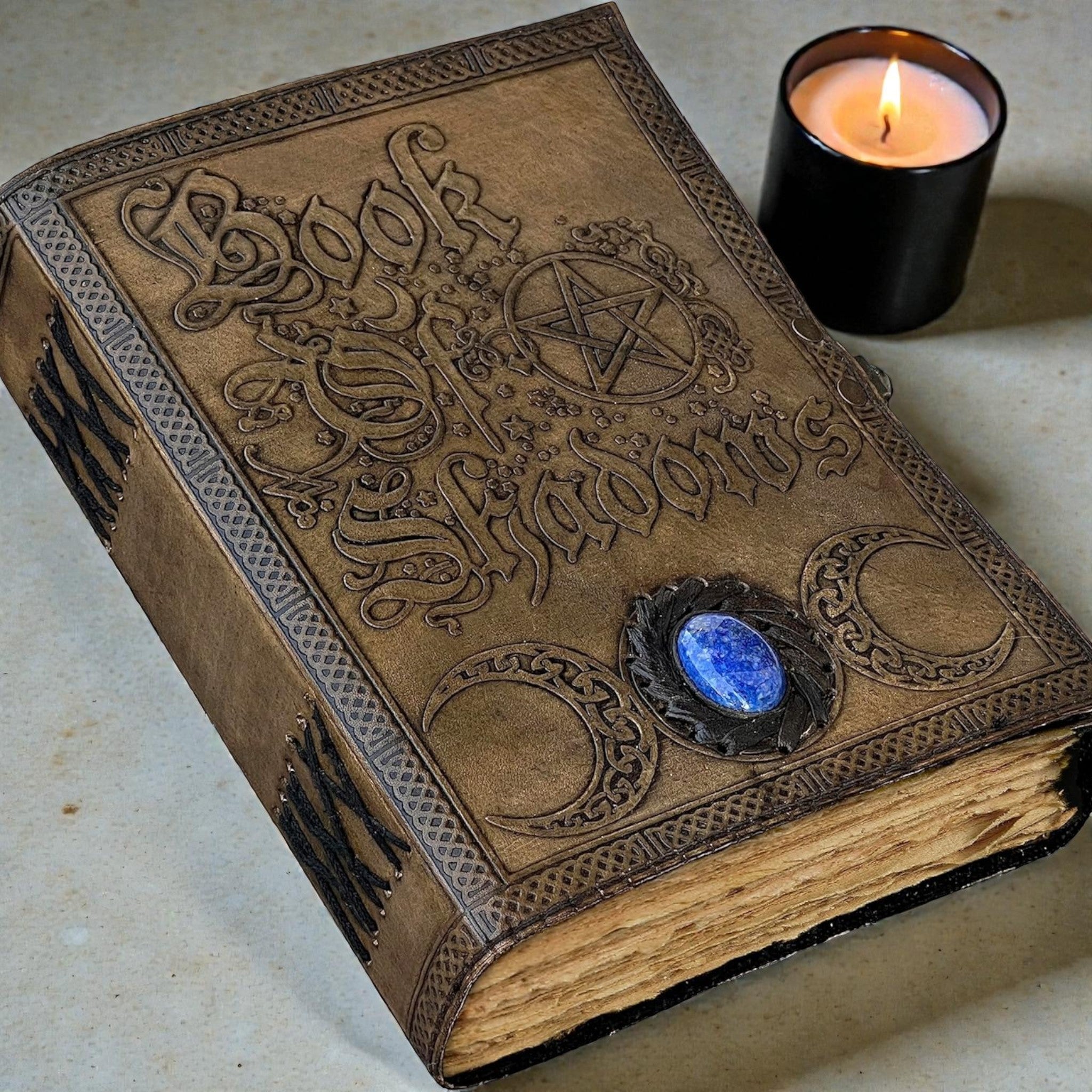Book Of Shadow Deckle Journal