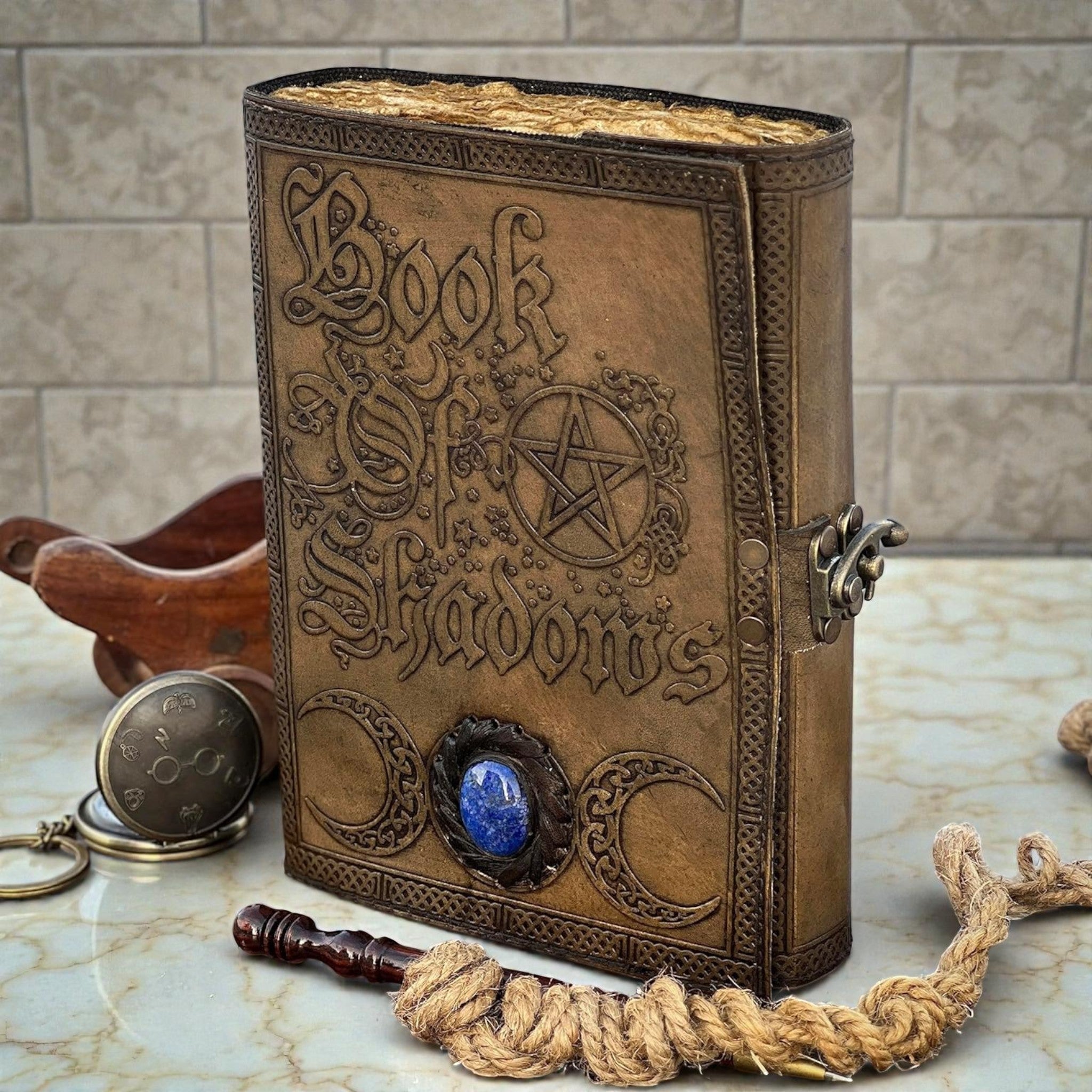 Book Of Shadow Deckle Journal