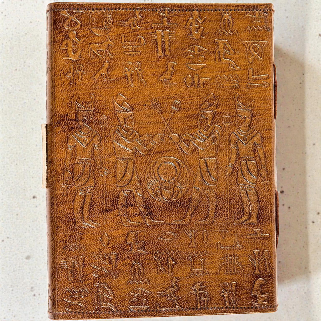 Ancient Egyptian King Pharaoh Leather Journal