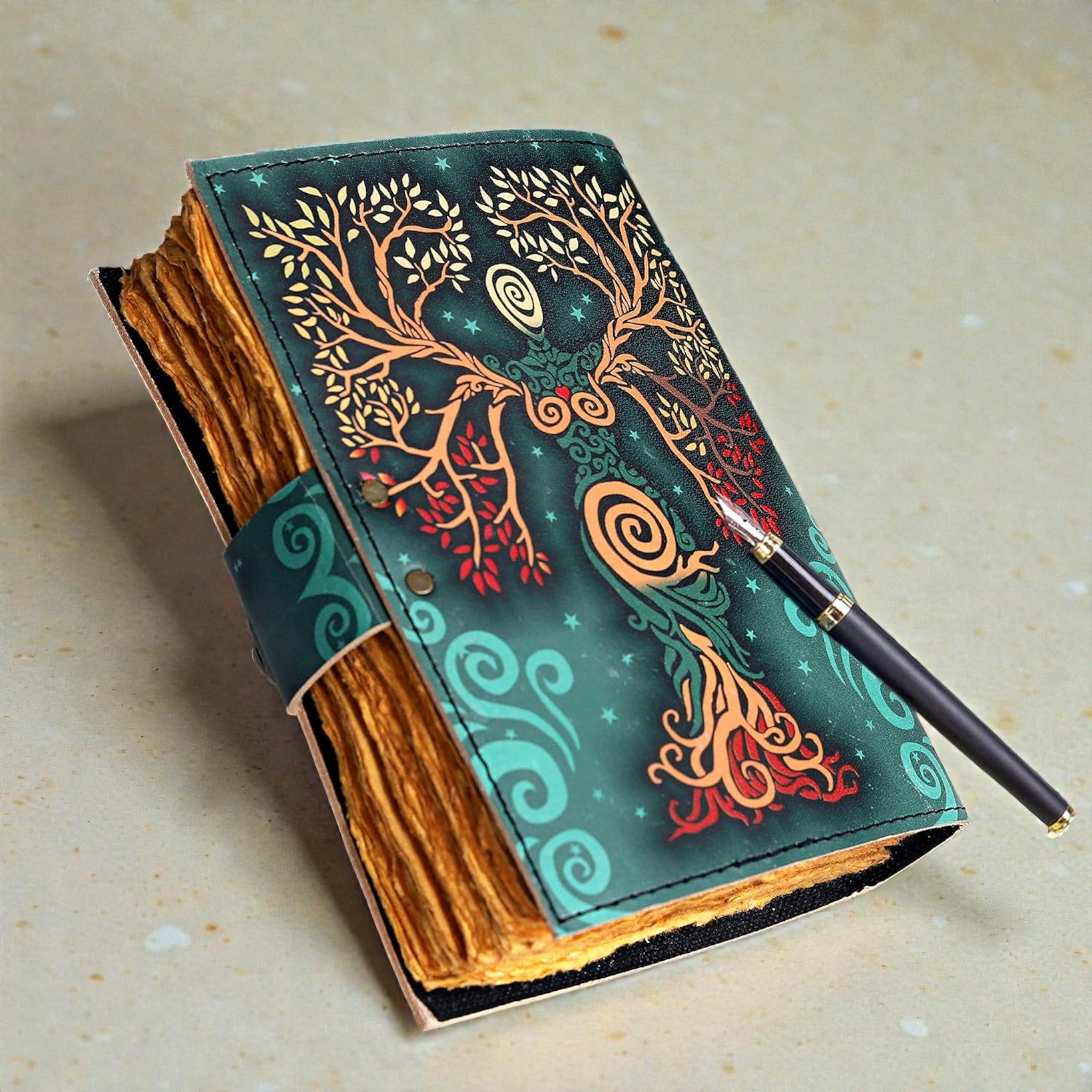 Tree Of Life Lady Journal Deckle