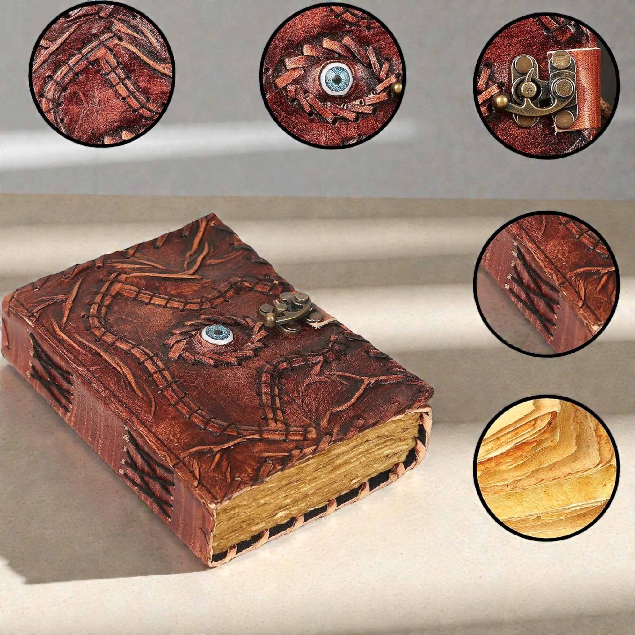 Eye Journal Deckle Paper