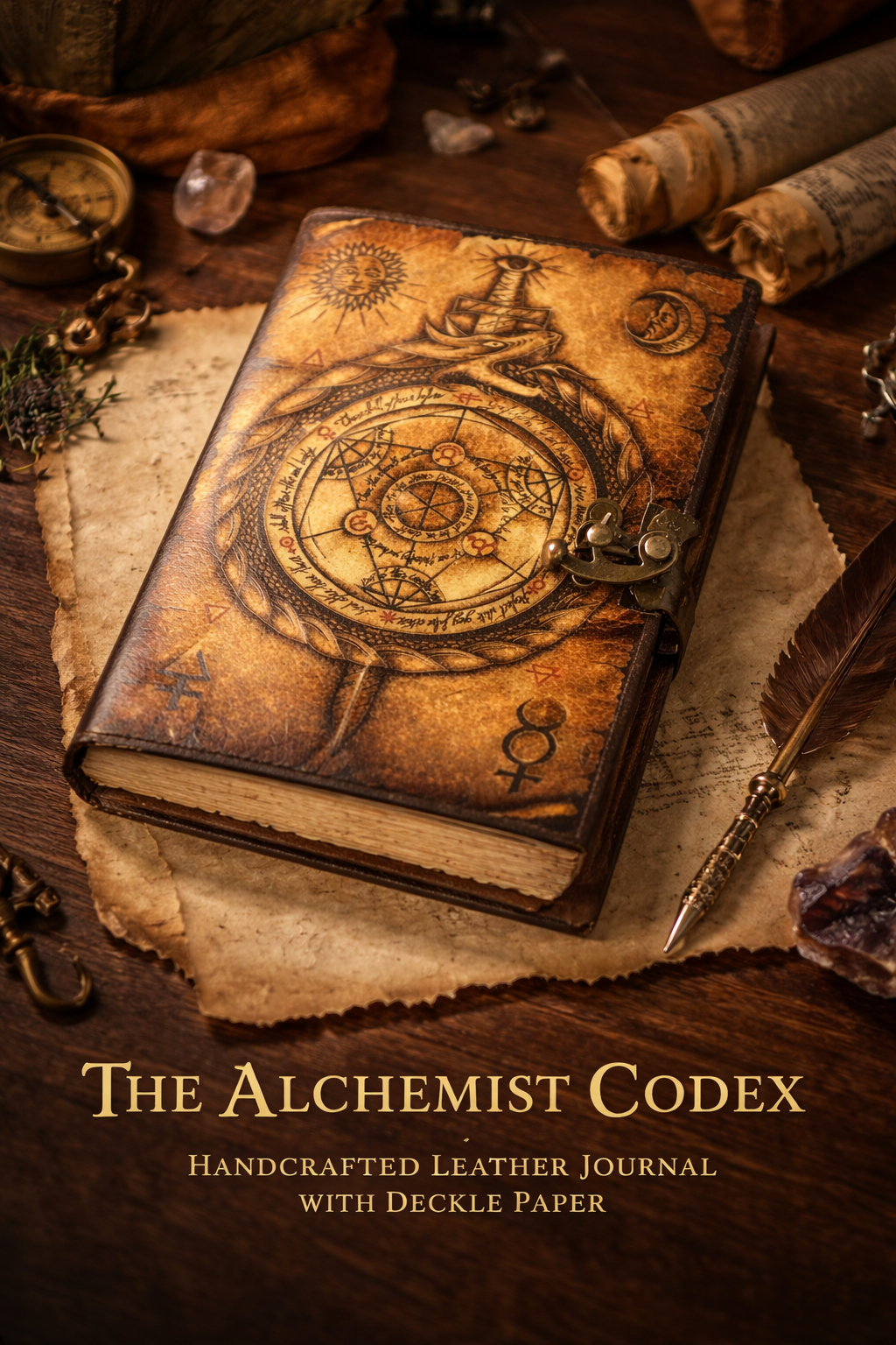 The Alchemist Codex Deckle Journal