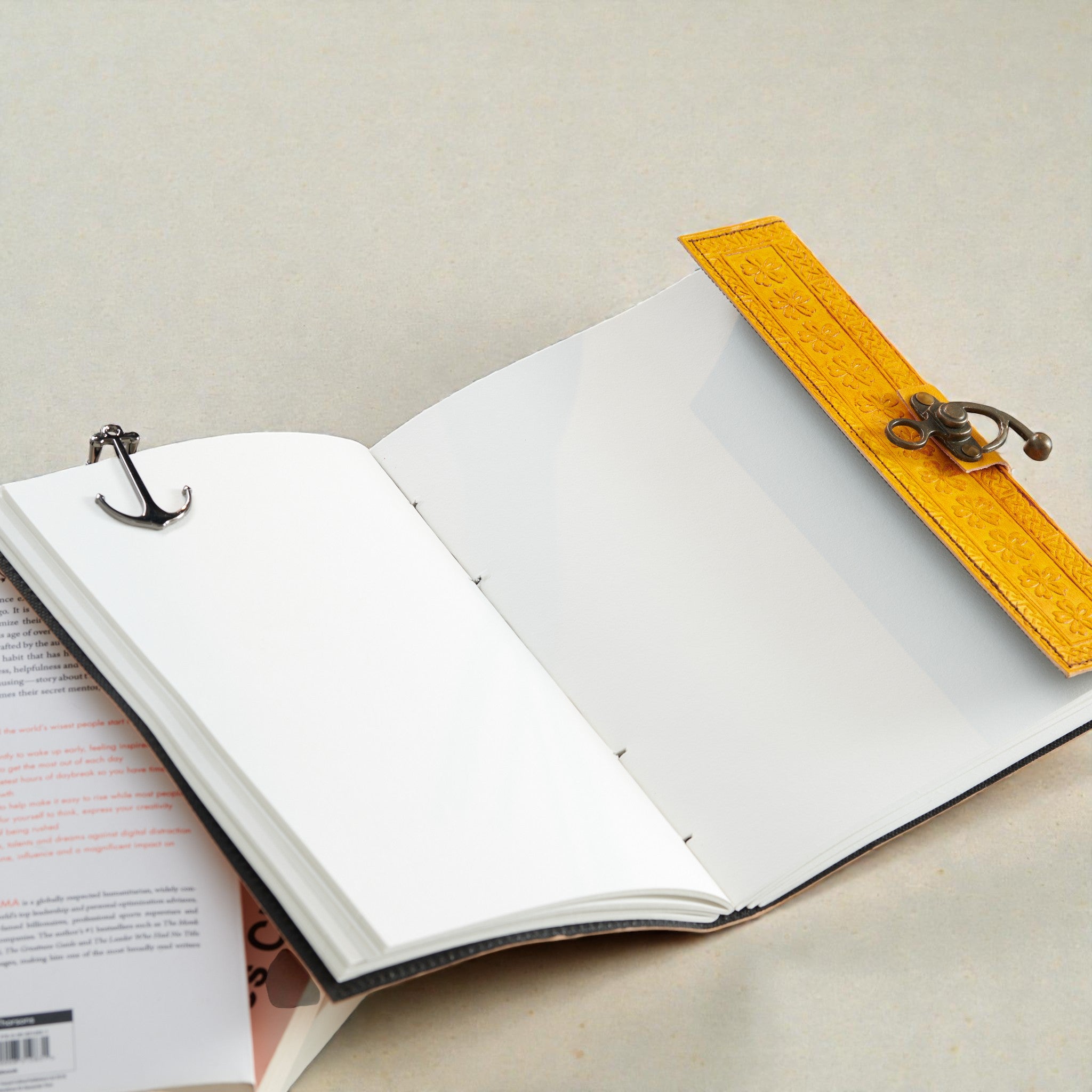 Moon Design Handmade Leather Journal