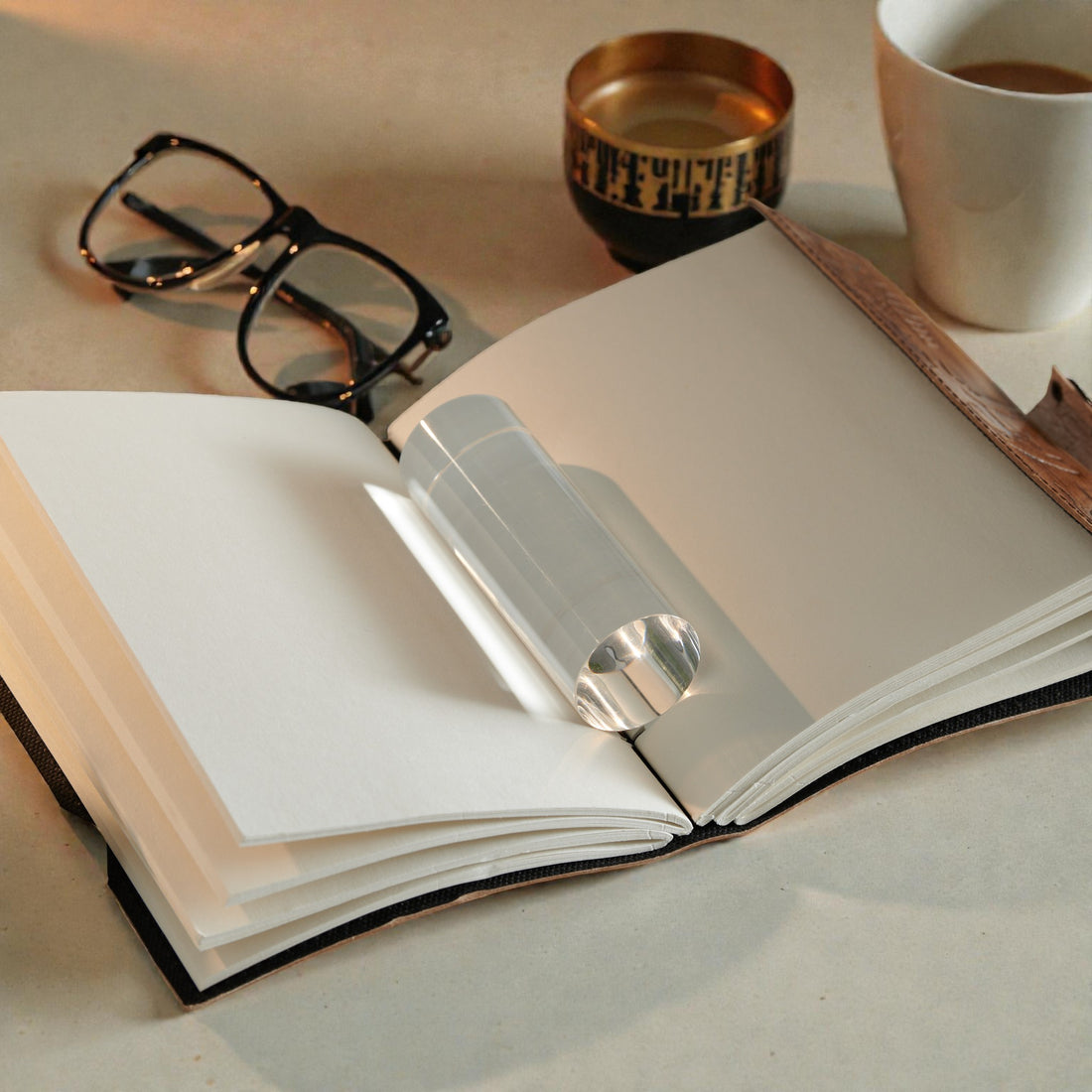 Ancient Egyptian King Pharaoh Leather Journal