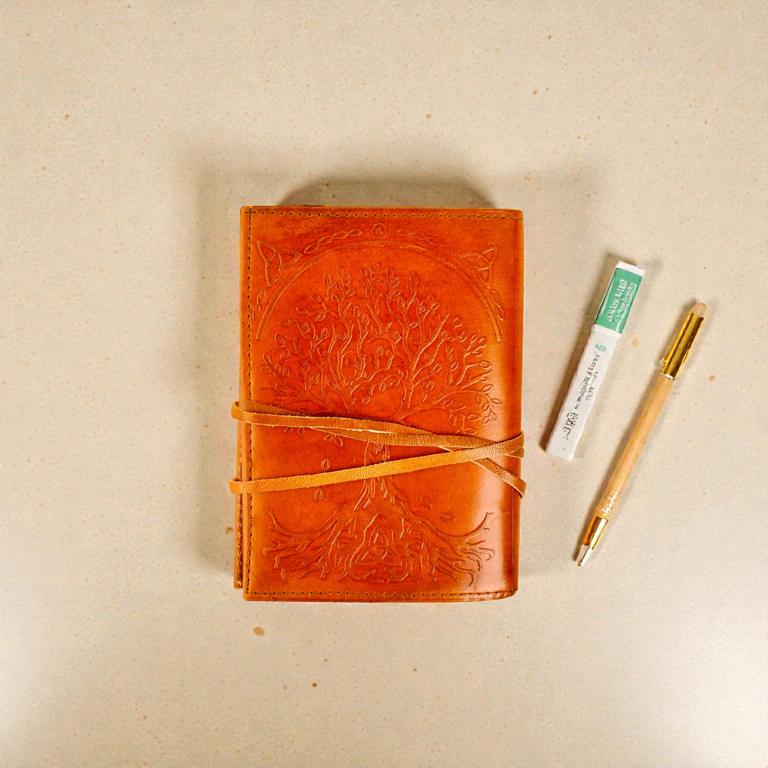 Celtic Tree of Life with lined paper