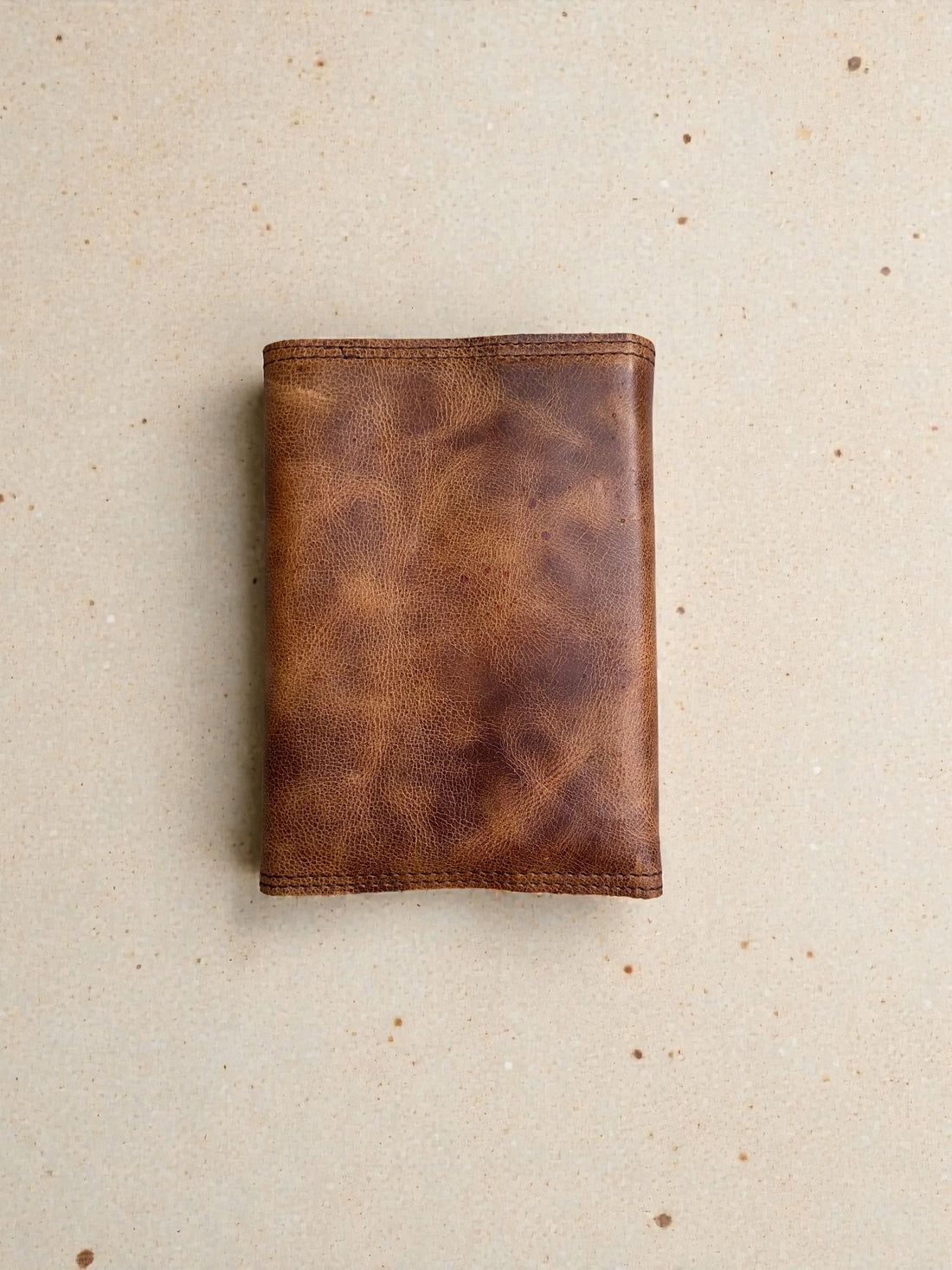 Handmade Leather Lined Refillable Page Journal